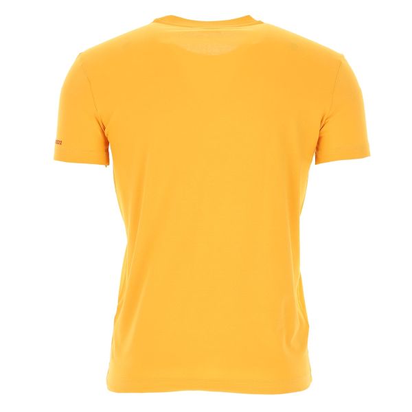 Dsquared2 Basic T-shirt Geel