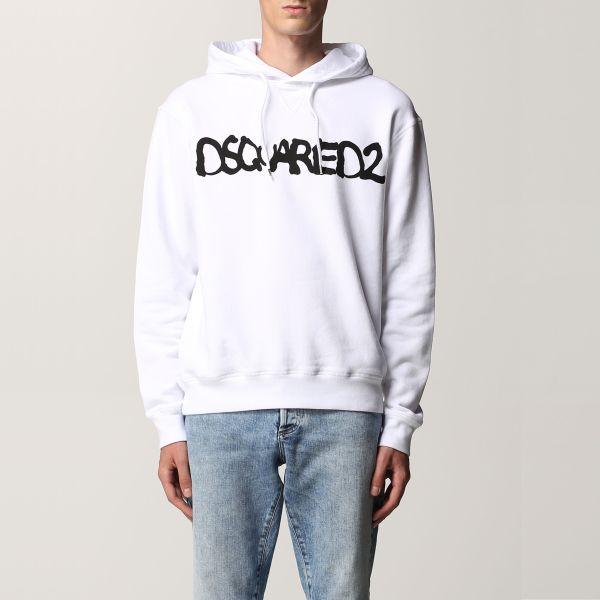 Dsquared2 Hoodie Wit