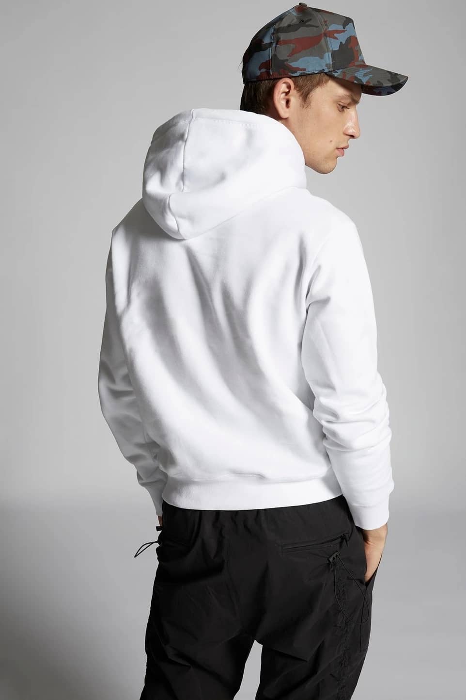 Dsquared2 Icon Hoodie Wit S79GU0003