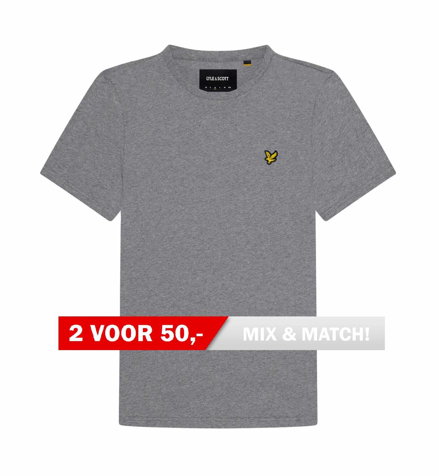 lyle-and-scott-plain-t-shirt-grijs
