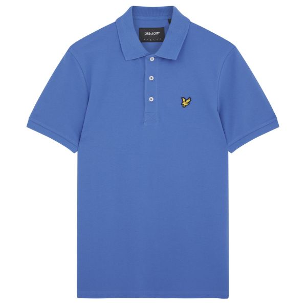 Lyle & Scott Plain Polo Blauw