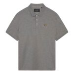 Lyle & Scott Plain Polo Grijs