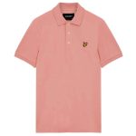 Lyle & Scott Plain Polo Peach