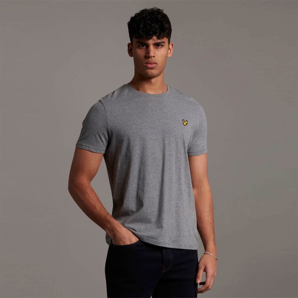 Lyle & Scott Plain T-shirt Grijs