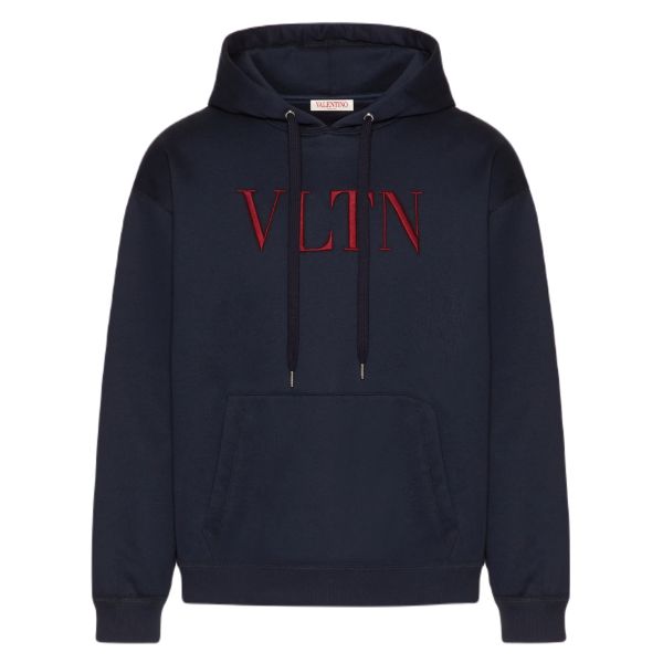 Valentino Garavani VLTN Hoodie Navy