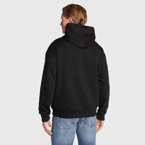 Calvin Klein Logo Hoodie Zwart