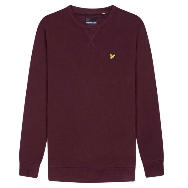 Lyle & Scott Crewneck Sweater Bordeaux