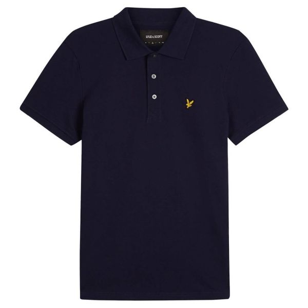 Lyle & Scott Plain Polo Navy