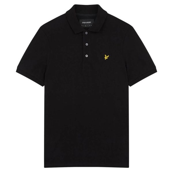 Lyle & Scott Plain Polo Zwart