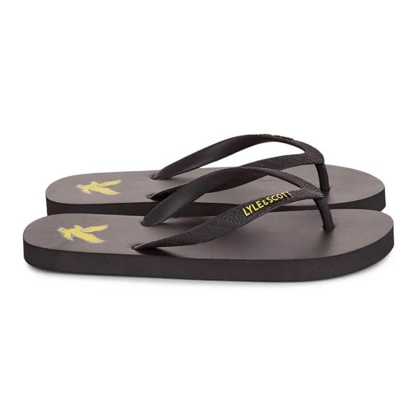 Lyle & Scott Slipper Zwart