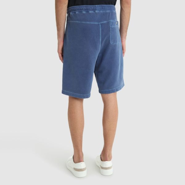 Woolrich American Fleece Korte Broek Navy