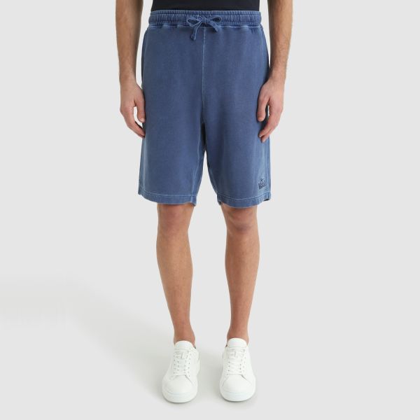 Woolrich American Fleece Korte Broek Navy