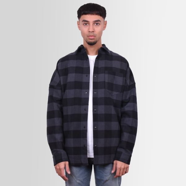 Palm Angels Classic Logo Overshirt Zwart