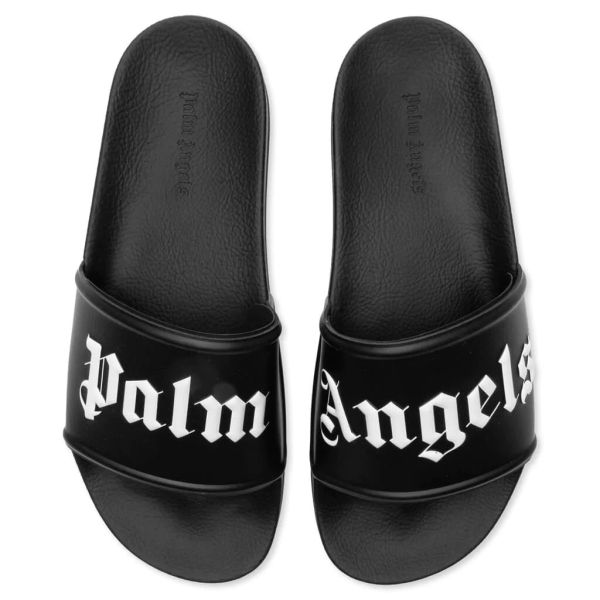 Palm Angels Pool Slippers Zwart