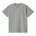 Carhartt American Script T-shirt Grijs