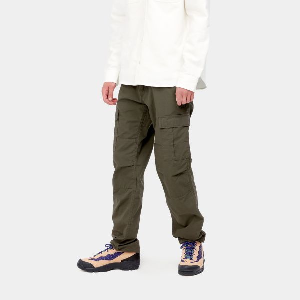Carhartt Aviation Cargo Broek Donker Groen