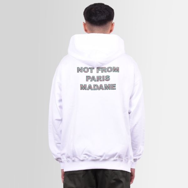 Drôle De Monsieur La Santa Hoodie Wit