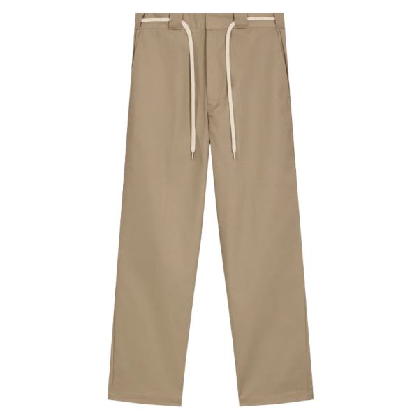 Drôle De Monsieur Twill Broek Beige