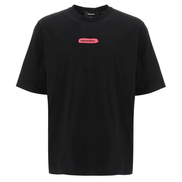 Dsquared2 Front Logo T-shirt Zwart