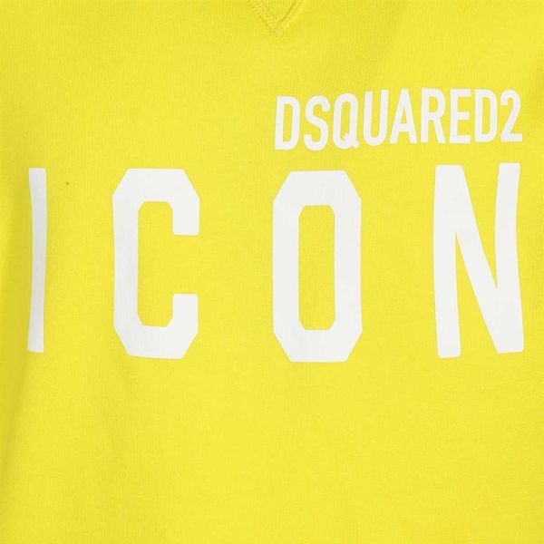 Dsquared2 Icon Hoodie Geel