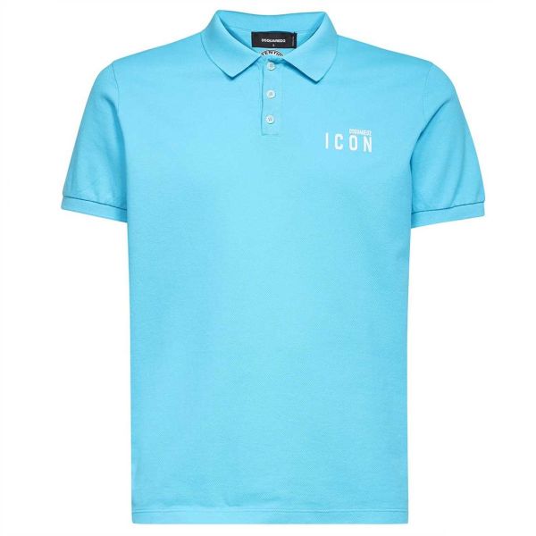 Dsquared2 Icon Polo Blauw