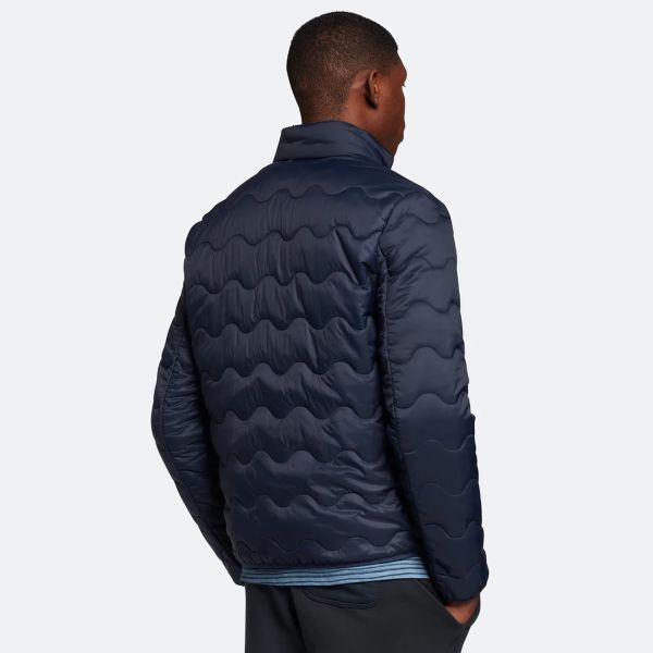 Lyle & Scott Crest Quilted Jas Navy