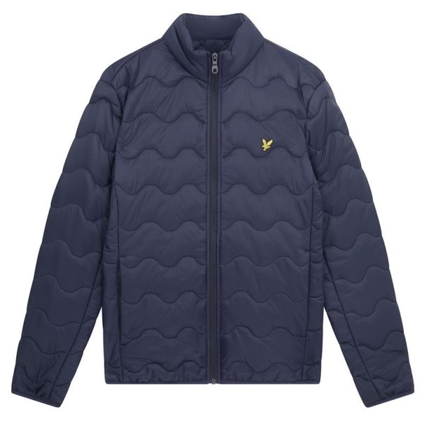 Lyle & Scott Crest Quilted Jas Navy