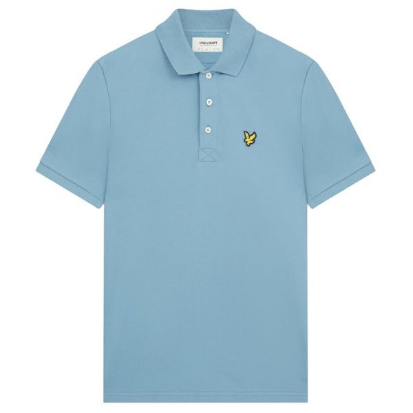 Lyle & Scott Plain Polo Blauw