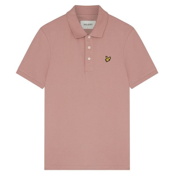 Lyle & Scott Plain Polo Roze