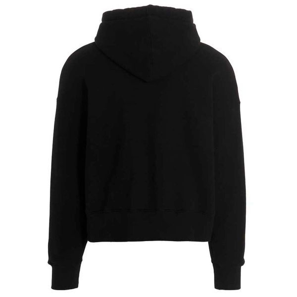 Palm Angels White Shark Hoodie Zwart