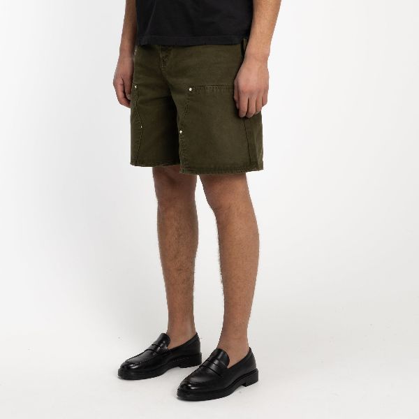flaneur homme carpenter korte broek donker groen
