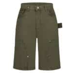flaneur homme carpenter korte broek donker groen