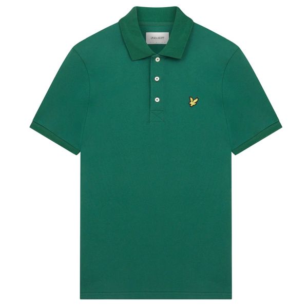 Lyle & Scott Plain Polo Groen