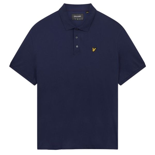 Lyle & Scott Plain Polo Navy