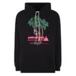 Palm Angels Ski Club Long Hoodie Zwart