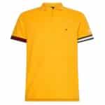 Tommy Hilfiger Flag Sleeve Polo Geel