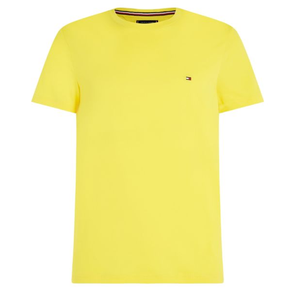 Tommy Hilfiger Stretch Slim Fit T-shirt Geel