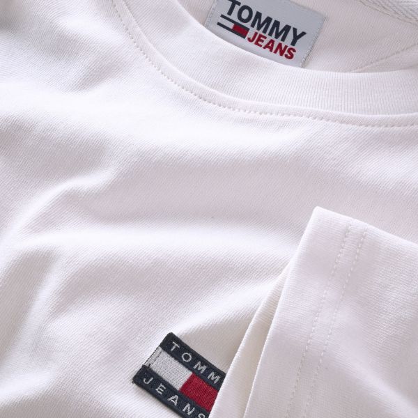 Tommy Jeans Badge T-shirt Wit