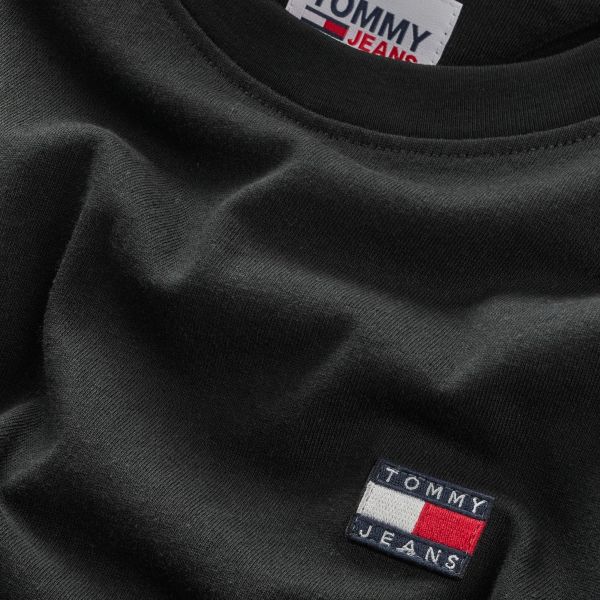 Tommy Jeans Badge T-shirt Zwart