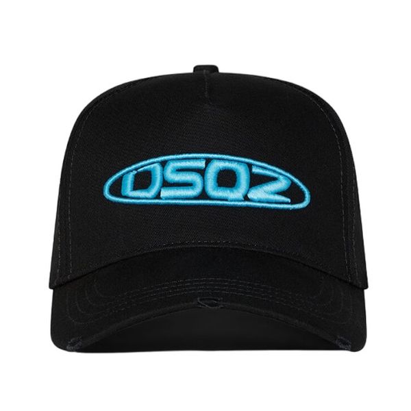 Dsquared2 DSQ2 Fluo Cap Zwart/Blauw