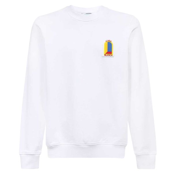 Casablanca Arche De Jour Sweater Wit