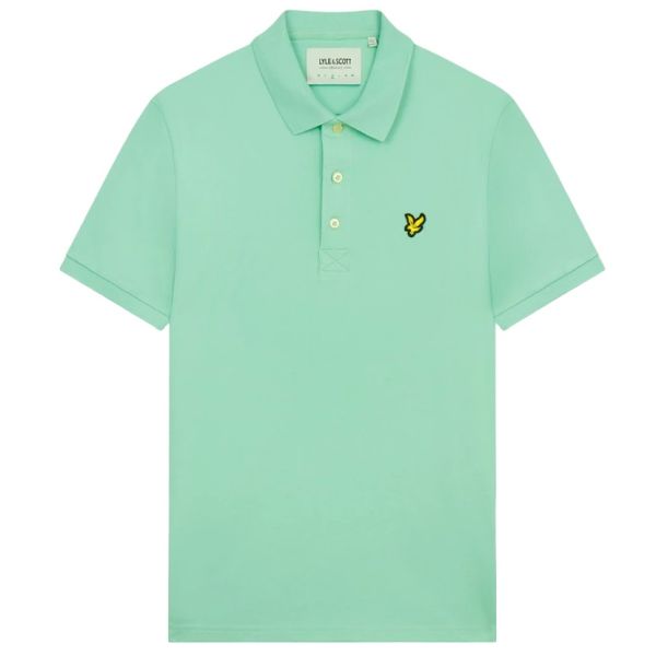 Lyle & Scott Plain Polo Mint