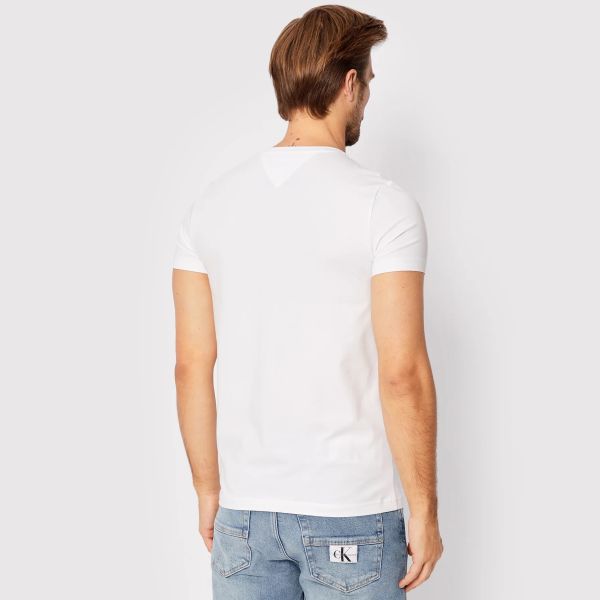 Tommy Hilfiger Core Stretch Slim T-shirt Wit