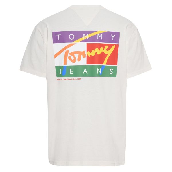 Tommy Jeans Classic Signature T-shirt Wit