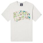 Billionaire Boys Club Camo Arch Logo T-shirt Off White