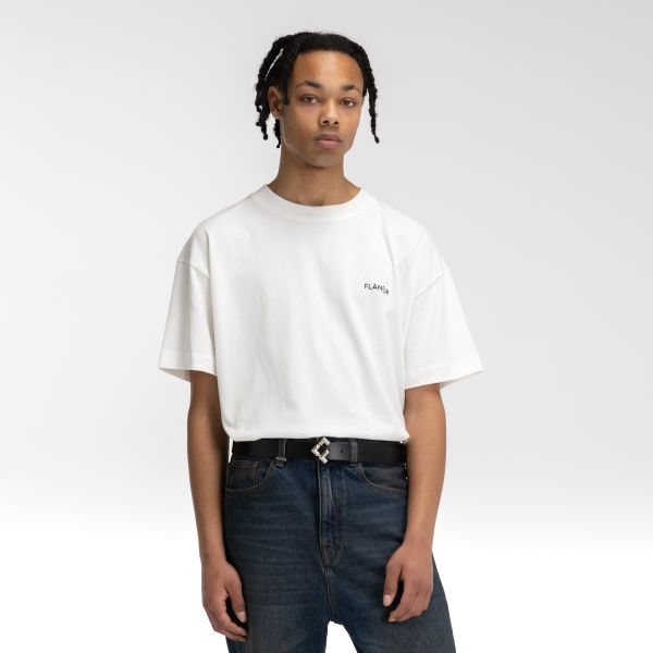 Flâneur Essential T-shirt Wit