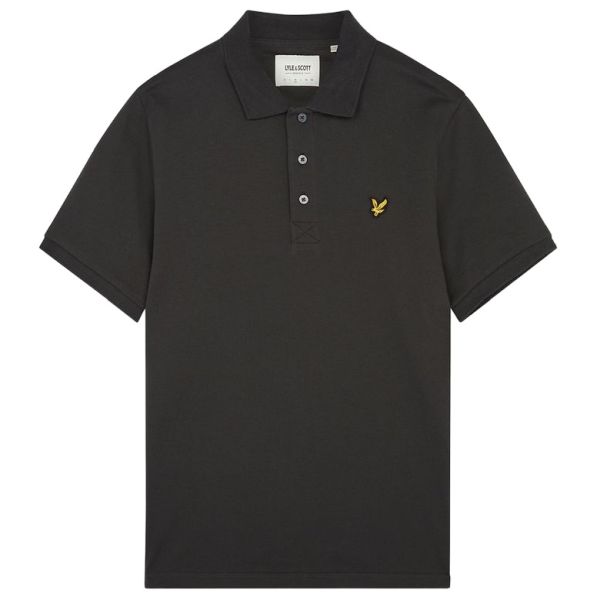 Lyle & Scott Plain Polo Antraciet