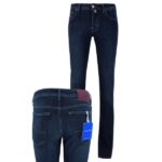 Jacob Cohën Nick Slim Jeans Donker Blauw