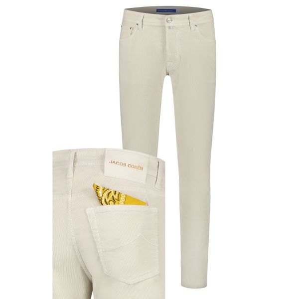 Jacob Cohën Nick Slim Jeans Off White