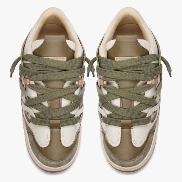 Represent Bully Sneaker Donker Groen/Off White